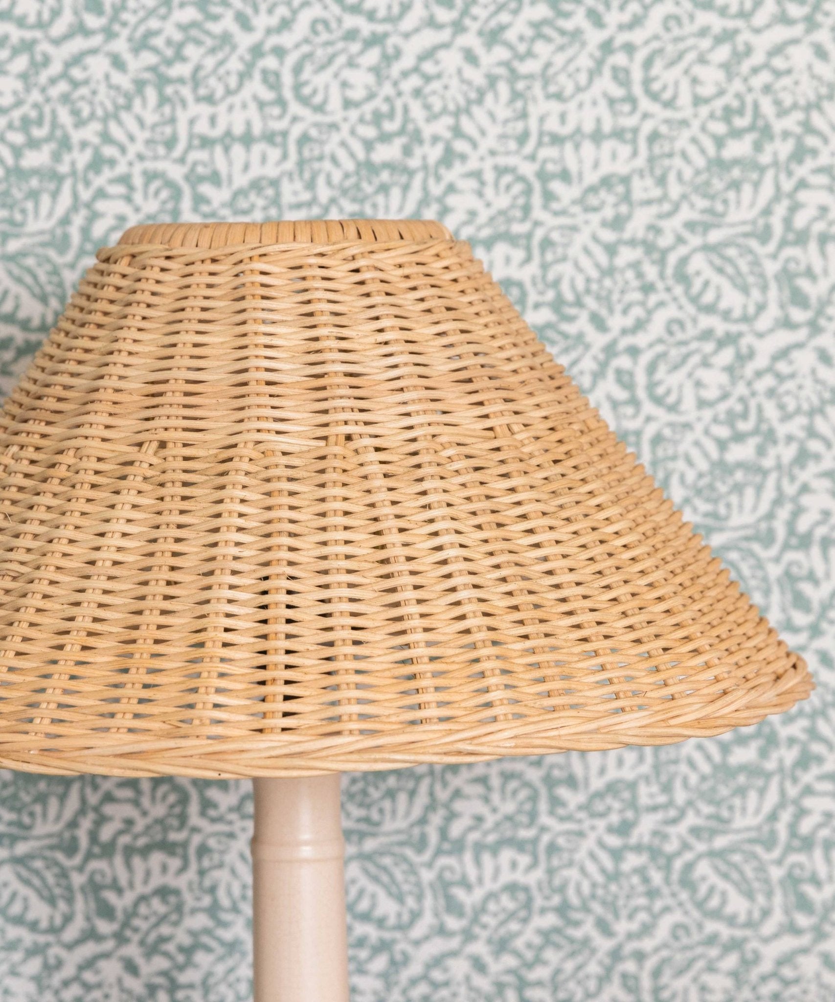 Conical Rattan Shade Rattan Conical Lampshade | Wicker Cone Pendant Shade | Hastshilp.co.uk