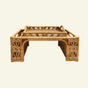 Rattan ivy breakfast tray