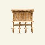 Rattan lily Wall shelf