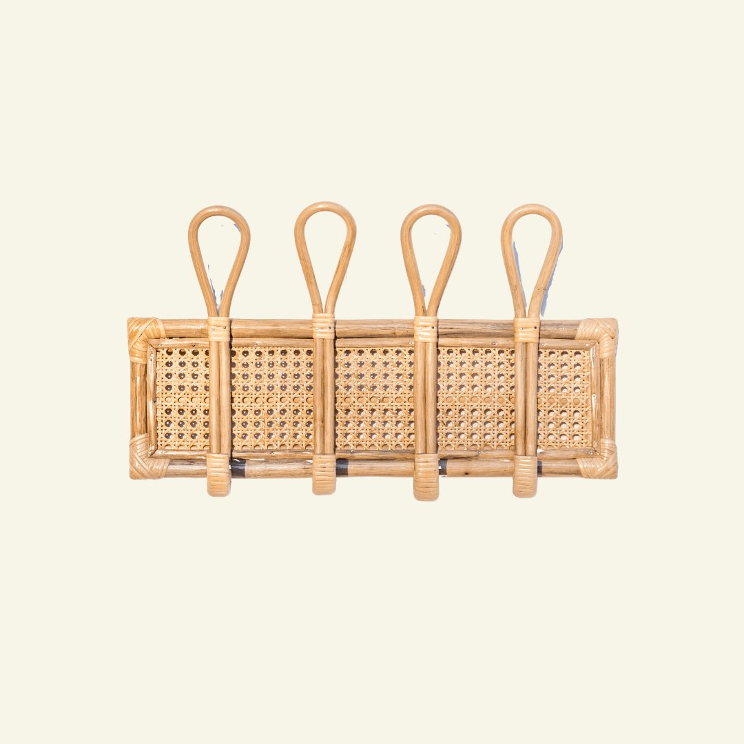 Rattan margot Wall rack