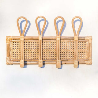 Margot Rattan Wall Rack