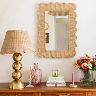 Mimi-rattan-scalloped-mirror-large-with-wall