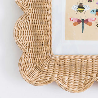 Mimi-Rattan-Scalloped-photo-frame-A4-close-up