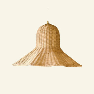 Octavia Rattan Pendant/wicker Lampshade Large