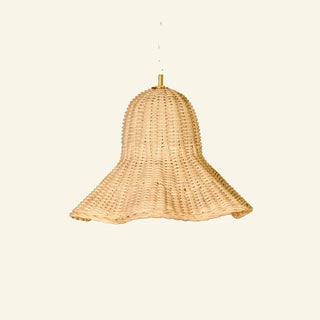 Octavia Rattan Pendant/wicker Lampshade Medium